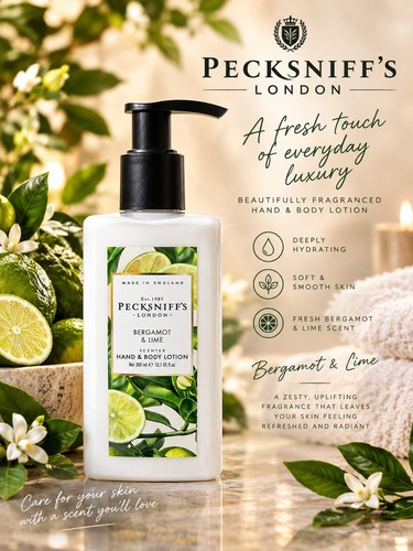 Pecksniff bergamot lime - pecksniff's,