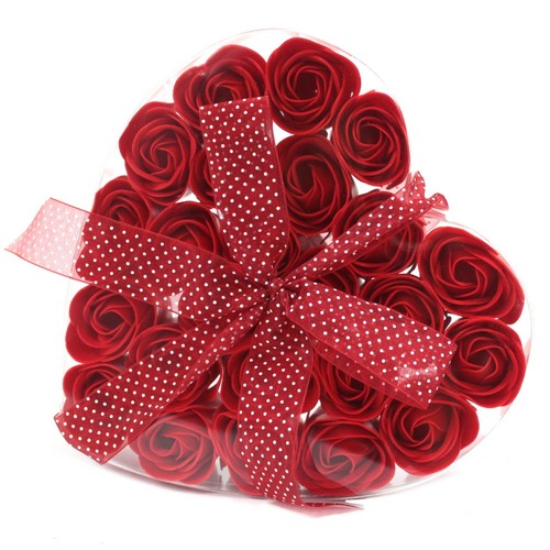 Set soap flower heart - set, of