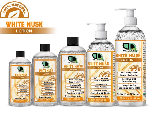 White musk body lotion - musk,