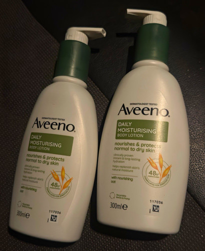 Aveeno daily moisturising - 2, x