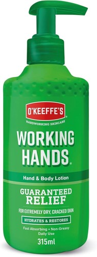 Keeffe working hands hand - o'keeffe's,